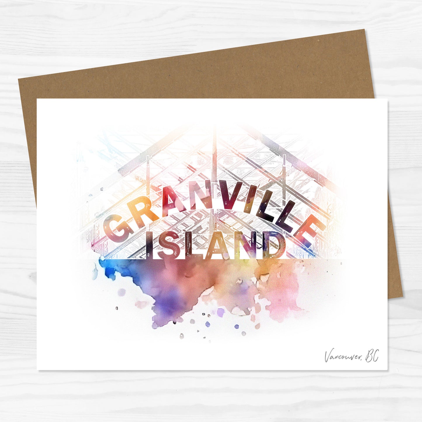 Granville Island Greeting Card