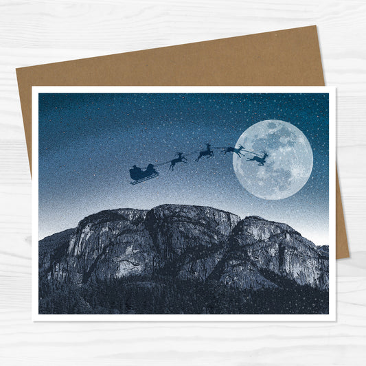 Squamish Chief Christmas Greeting Card