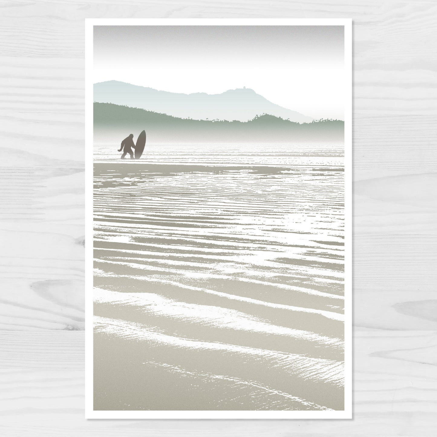 Sasquatch Tofino Postcard